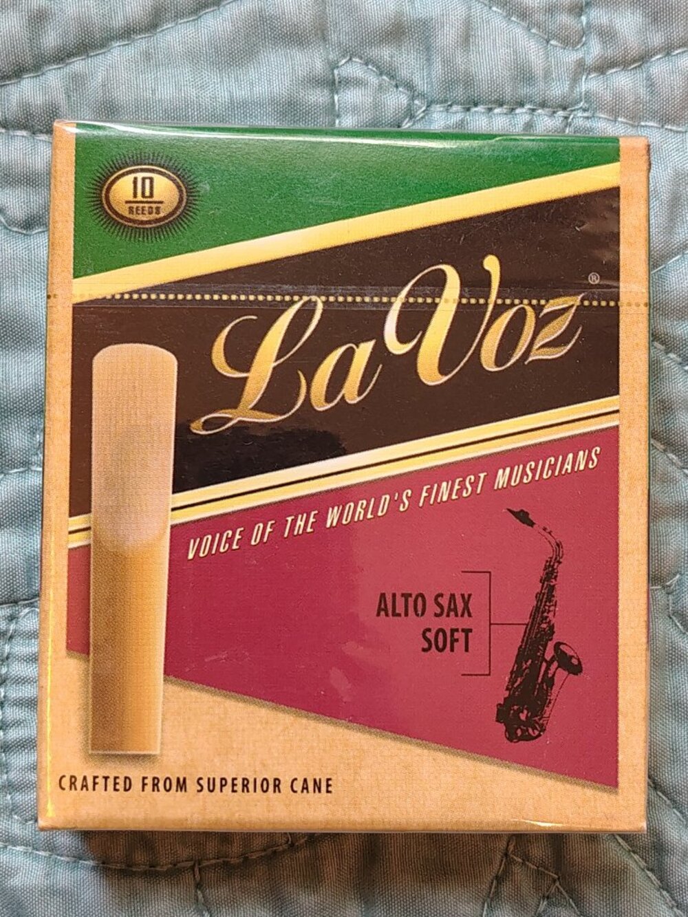 Rico LaVoz Alto Sax Soft Reeds 10 Pack